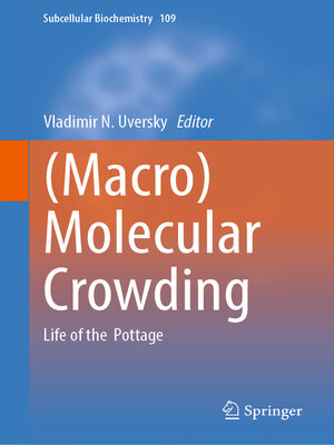 cover image of (Macro)Molecular Crowding